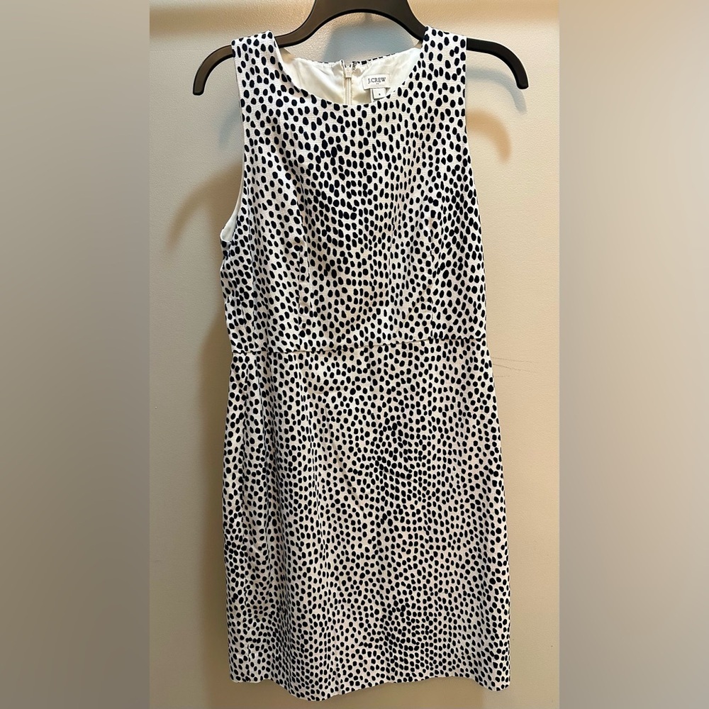 J. Crew Basketweave Sheath Dress Size 8